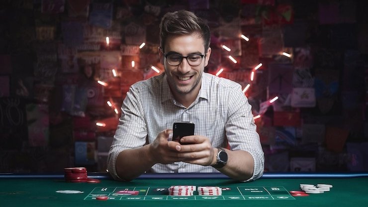 Ruang navigasi olahraga dengan fokus mobile